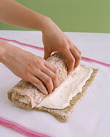 Orange-Walnut Buche De Noel How-To 