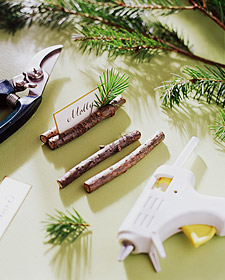Table Decorations: Place-Card Holders