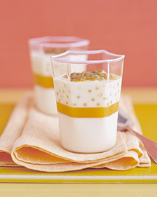 Tapioca Passion-Fruit Parfaits
