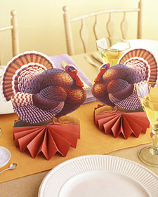 Paper Turkeys Paper Turkeys: Martha Stewart