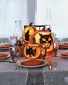 Spooky Pumpkins and Pumpkin Prints