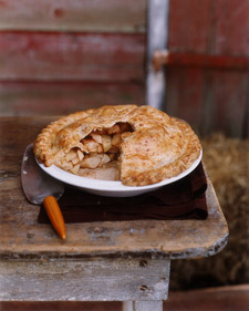 Apple Pie with Cheddar Crust