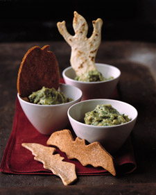 Guacamoldy with Creature Chips Guacamoldy with Creature Chips: Martha Stewart