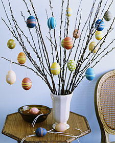 Easter Eggs by the Dozen: On Display 