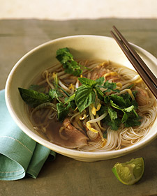 Image of Vietnamese Beef Noodle Soup With Ginger, Martha Stewart