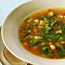 Spring Vegetable Soup With Pesto