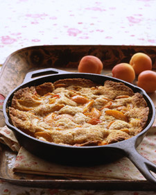 Apricot-Almond Cobbler
