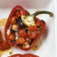Baked Stuffed Red Peppers with Cherry Tomatoes, Feta, and Thyme