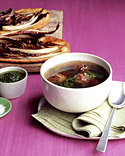 Meatball Soup Menu