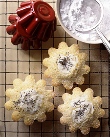 Cream Cheese and Poppy Seed Cakes