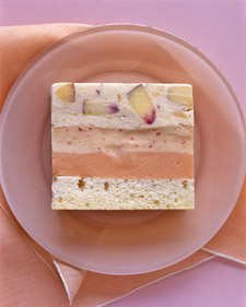 Peaches-and-Cream Ice Cream Cake
