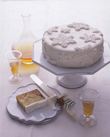Image of Snow-Capped Fruitcake, Martha Stewart