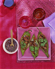 Crispy Pork-Stuffed Anaheim Chiles