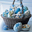 Glittered Egg Basket