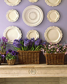 Spring Bulbs Basket