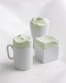 Frozen Green Tea Souffles