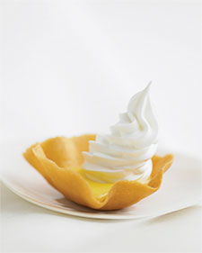 Lemon Tartlets with Meringue Caps