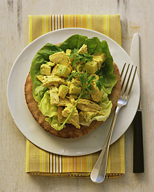 Image of Curried Chicken Salad On Whole-Wheat Pitas, Martha Stewart