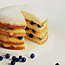 Lemon Layer Cake with Curd and Blueberries