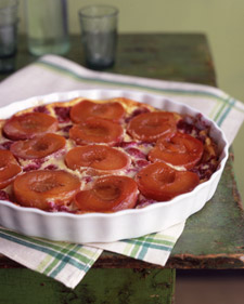 Peach-Raspberry Clafouti