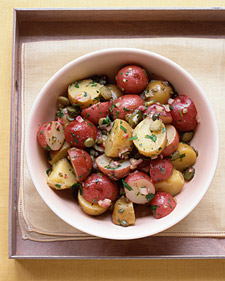 Potato Salad with Cornichons and Capers
