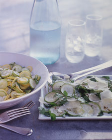 Image of Zucchini 'Carpaccio', Martha Stewart
