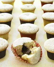 Chocolate-Filled Cupcakes