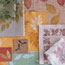 Leaf-Printed Linens