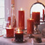 Swirled-String Candles
