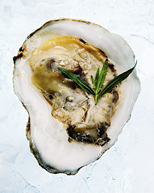 Oysters with Mignonette