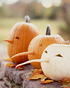 Carrot-Nose Jack-o'-Lanterns