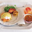 Poached Eggs and Salmon