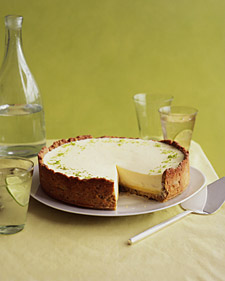 Lime-Pistachio Tart