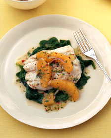 Image of Red Snapper With Citrus Salsa, Martha Stewart