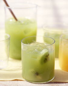 Fresh Kiwi-Grape Juice