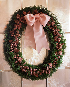 Glitter Berry Wreath