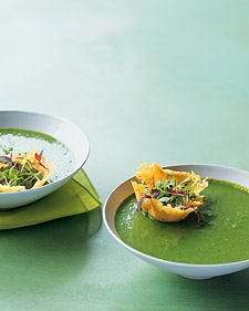 Image of Parmesan Frico Bowls, Martha Stewart