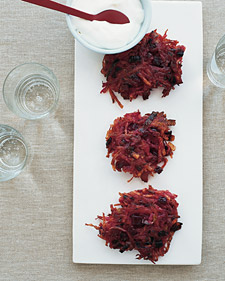 Red Flannel Hash Cakes