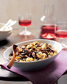Image of Orecchiette With Mushrooms, Radicchio, And Gorgonzola, Martha Stewart
