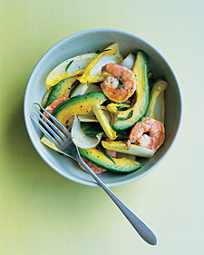 Avocado, Shrimp, and Endive Salad