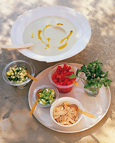 Cucumber-Buttermilk Gazpacho