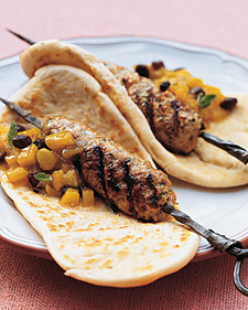 Chicken and Pork Seekh Kebabs