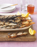 Grilled Fresh Sardines