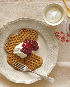 Gingerbread Waffles
