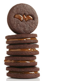 Dulce de Leche Bat Cookies Dulce de Leche Bat Cookies: Martha Stewart