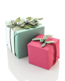 Mistletoe Gift Seals