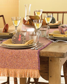 Turkey Place Cards Turkey Place Cards: Martha Stewart