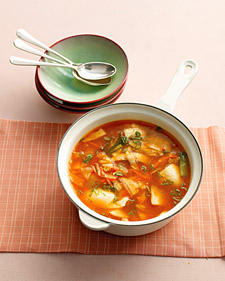 Kimchi Stew with Chicken and Tofu
