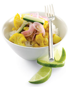 Image of Cauliflower-Lentil Curry, Martha Stewart