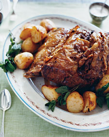 A Traditional Holiday Dinner: Standing Rib Roast with all the Trimmings